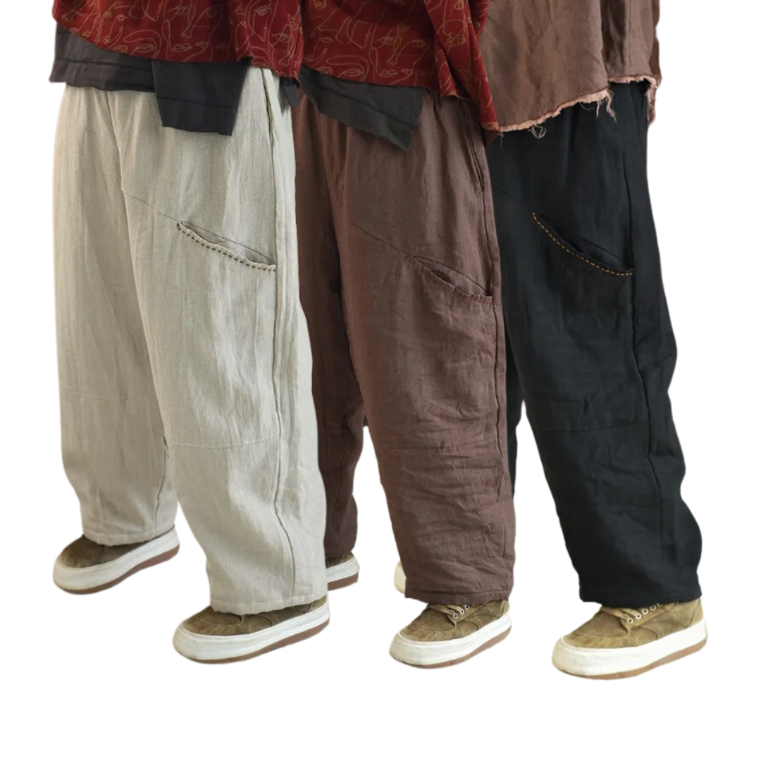 LINEN Insulated Pants