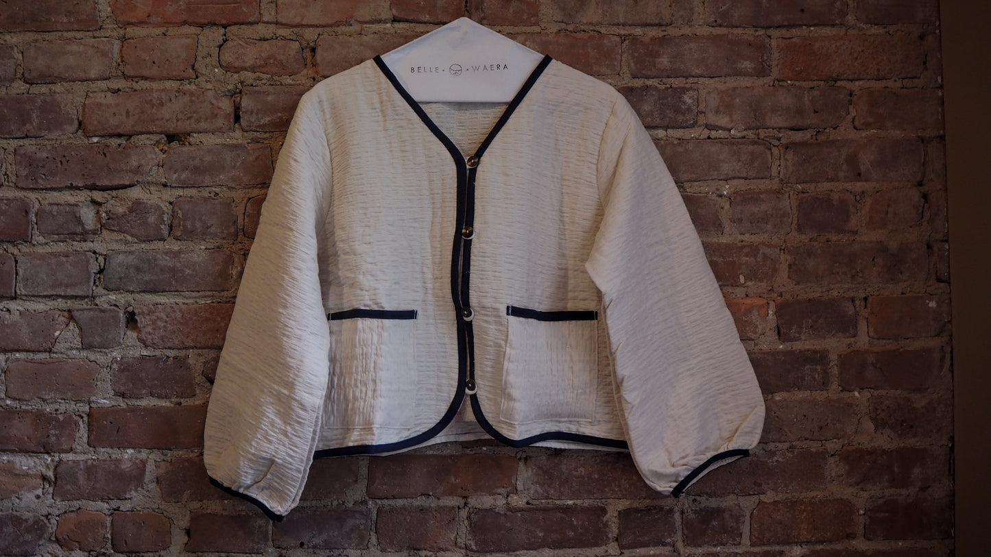 Cotton crop jacket