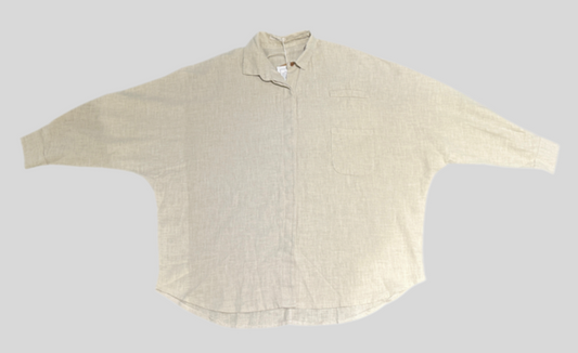 Oversized Cotton Shirt : OCS01