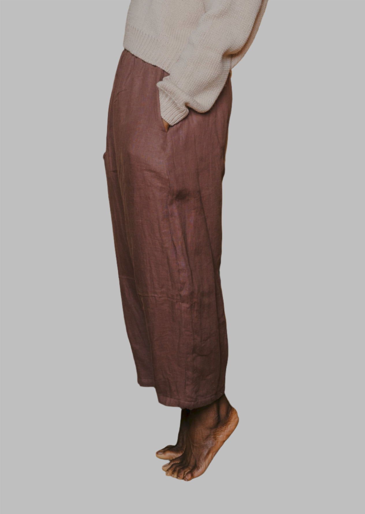 LINEN Insulated Pants